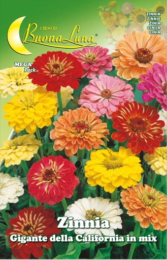 [8.01E+17] Semillas De Zinnia Gigante De California Mix
